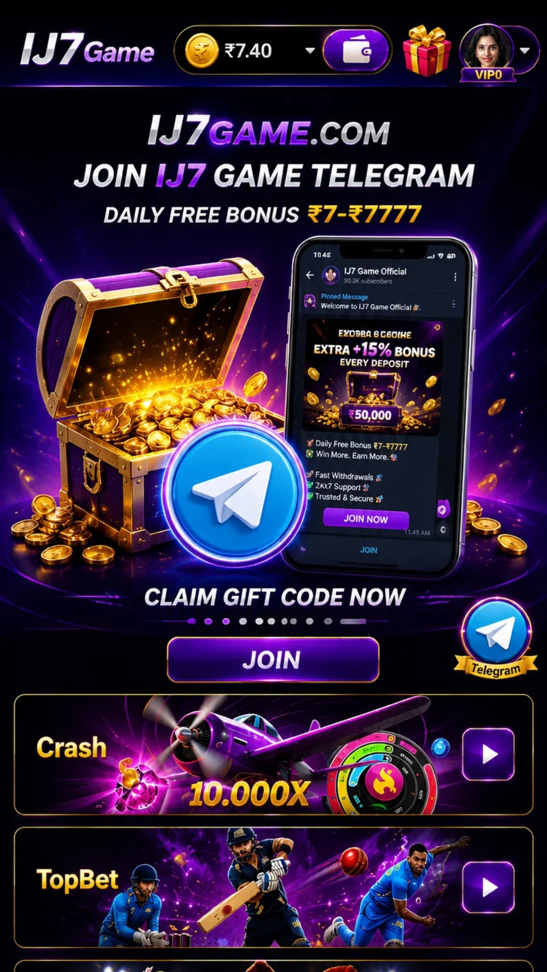 IJ7 Game Online Casino Slots and Spin Rewards
